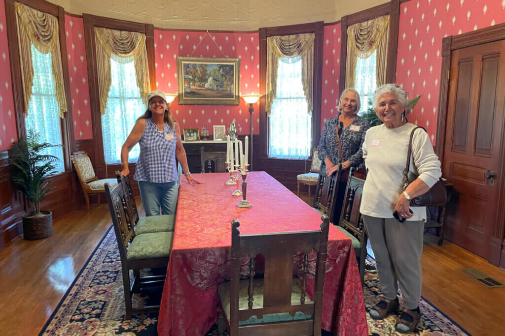 Members inside the Camarillo House